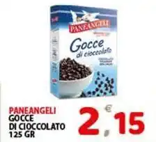 Premium Supermercati Paneangeli gocce di cioccolato offerta