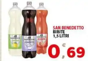 Premium Supermercati San benedetto bibite offerta