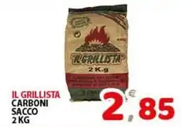 Premium Supermercati Il grillista carboni sacco offerta