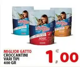 Miglior gatto croccantini vari tipi