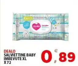 Premium Supermercati Dealo salviettine baby imbevute xl offerta
