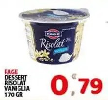 Premium Supermercati Fage dessert risolat vaniglia offerta