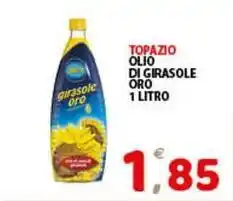Premium Supermercati Topazio olio di girasole oro offerta
