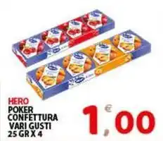 Premium Supermercati Hero poker confettura vari gusti offerta