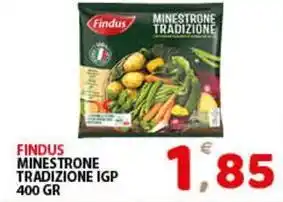Premium Supermercati Findus minestrone tradizione igp offerta