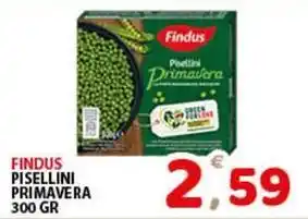 Premium Supermercati Findus pisellini primavera offerta