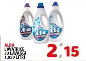 Premium Supermercati Alba lavatrice offerta