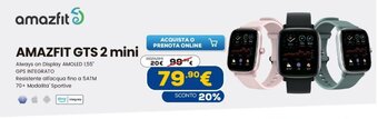 Euronics Amazfit GTS 2 mini offerta