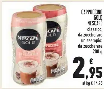 Conad Nescafe cappuccino gold classico offerta