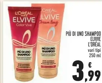 Conad Piu di uno shampoo offerta