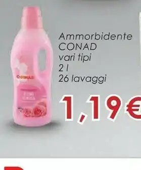 Conad Conad ammorbidente 2 l offerta
