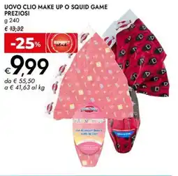 Bennet Uovo clio make up o squid game PREZIOSI offerta