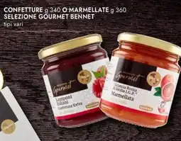 Bennet Confetture g 340 o marmellate g 360 selezione gourmet BENNET offerta