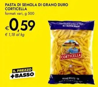 Bennet Pasta di semola di grano duro CORTICELLA offerta