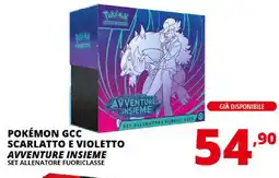 Comet Pokémon gcc scarlatto e violetto avventure insieme offerta