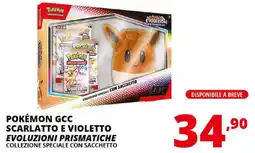 Comet Pokémon gcc collezione speciale con sacchetto offerta