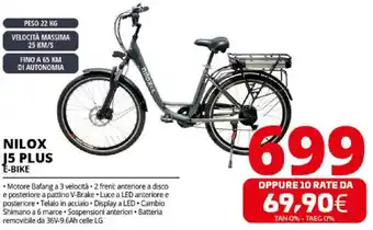 Comet NILOX J5 PLUS E-Bike offerta