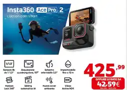 Comet Insta360 Ace Pro 2 L'action cam smart offerta