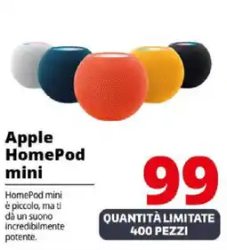Comet Apple HomePod mini offerta