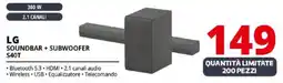 Comet LG Soundbar + subwoofer S40T offerta