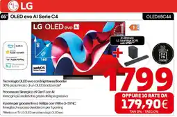 Comet LG 65" OLED evo Al Serie C4 offerta