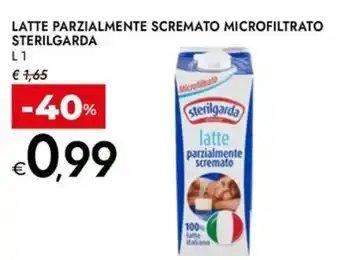 Bennet Latte parzialmente scremato microfiltrato STERILGARDA offerta