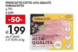 Bennet Prosciutto cotto alta qualità PARMACOTTO offerta