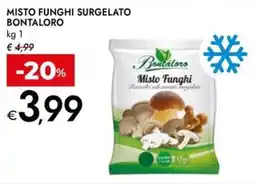 Bennet Misto funghi surgelato BONTALORO offerta