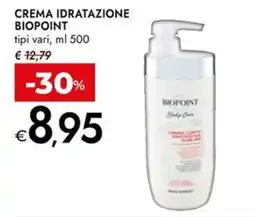 Bennet Crema idratazione BIOPOINT offerta
