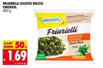 Tigros Orogel Friarielli Guso Ricco 400g offerta