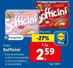 Lidl Findus Sofficini offerta