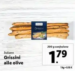 Lidl Italiamo Grissini alle olive offerta