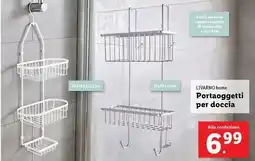 Lidl LIVARNO home Portaoggetti per doccia offerta