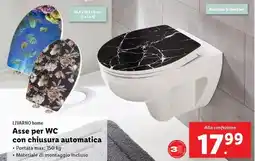 Lidl LIVARNO home Asse per WC con chiusura automatica offerta
