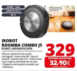 Comet IROBOT ROOMBA COMBO J5 ROBOT ASPIRAPOLVERE offerta