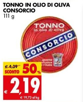 Tigros Consorcio Tonno in Olio Di Oliva 111g offerta