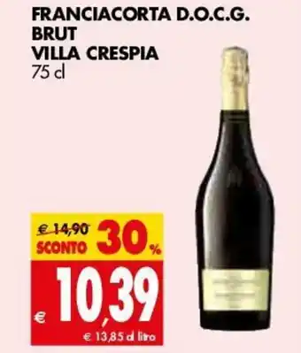 Villa Crespia Franciacorta D.O.C.G. Brut 75 cl
