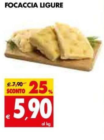 Tigros Focaccia Ligure offerta