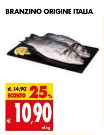 Tigros Branzino Origine Italia offerta