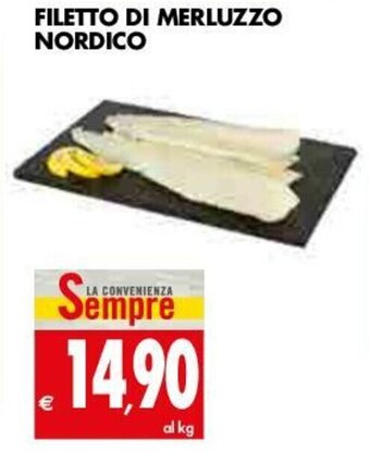 Tigros Filetto Di Merluzzo Nordico offerta
