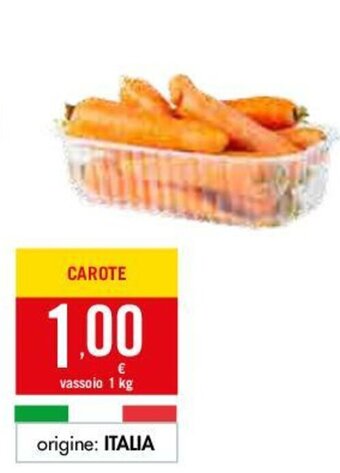 Tigros Carote Vassoio 1 kg offerta
