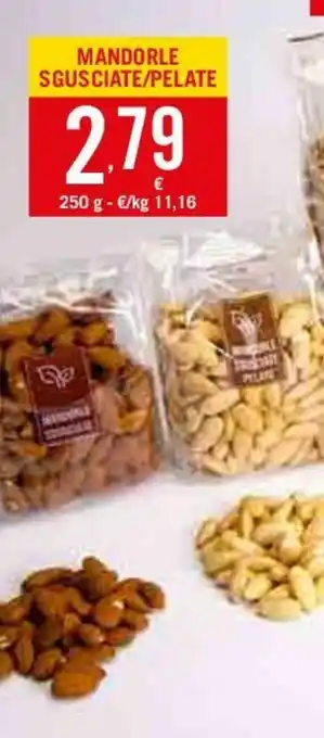 Tigros Mandorle Sgusciate/Pelate 250g offerta