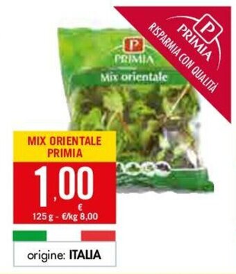 Tigros Primia Mix Orientale 125g offerta