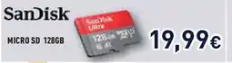 Unieuro SanDisk MICRO SD 128GB offerta