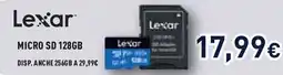 Unieuro Lexar MICRO SD 128GB offerta