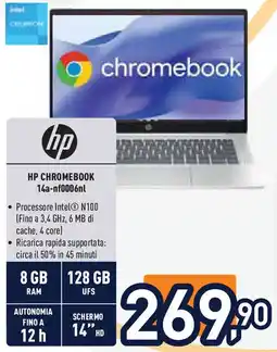 Unieuro HP CHROMEBOOK 14a-nf0006nl offerta