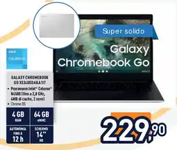 Unieuro Galaxy chromebook GO XE340XDAKA1IT offerta