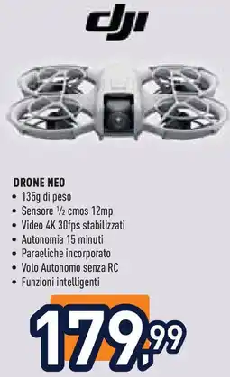Unieuro dji DRONE NEO offerta