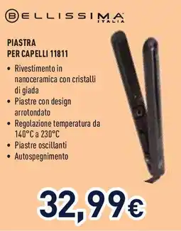 Unieuro BELLISSIMA piastra per capelli 11811 offerta