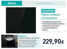 Unieuro Hisense H16401CH Piano cottura a induzione offerta